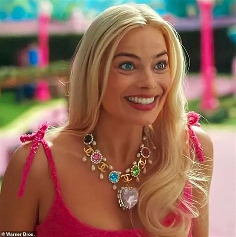 chanel bag barbie|margot robbie barbie chanel necklace.